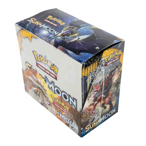 pokemon sun and moon metal box|sun and moon pokemon booster.